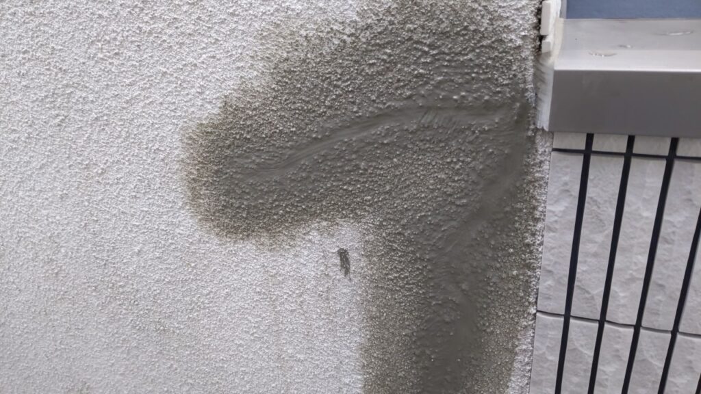 モルタル補修完了