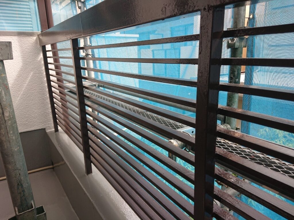 手摺り完了<br />