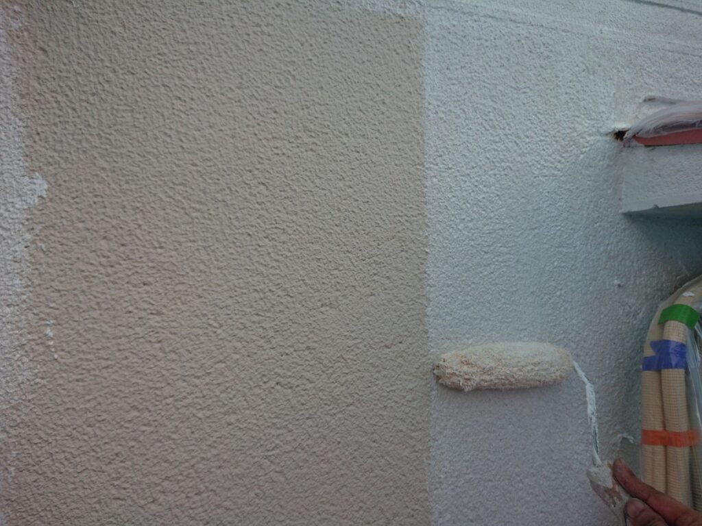 外壁下塗り塗布