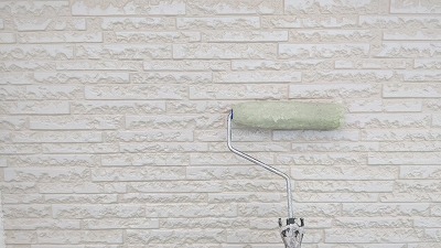 外壁塗装<br />上塗り・パーフェクトセラミックトップG