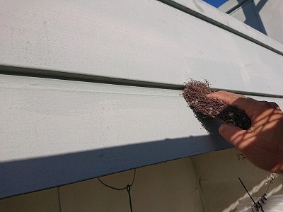 屋根瓦棒ケレン中