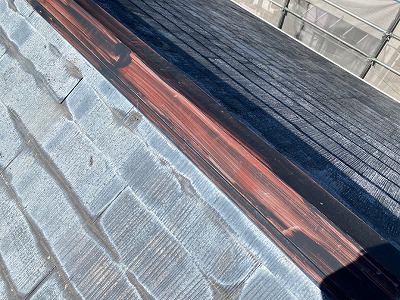 屋根板金　施工前