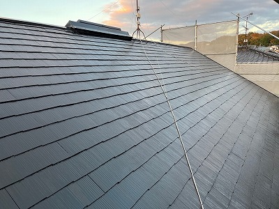 屋根施工後　完了