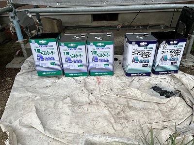 屋根　使用済み材料