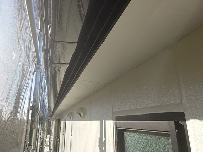 軒天施工後　完了