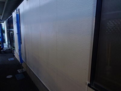 外壁施工後　完了