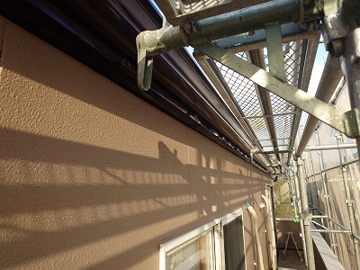 軒樋　施工後　完了