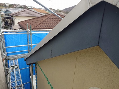 破風板　施工前