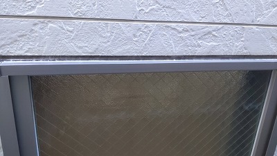 シール工事　サッシ廻り　施工前