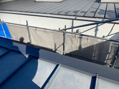 屋根板金　施工後　完了