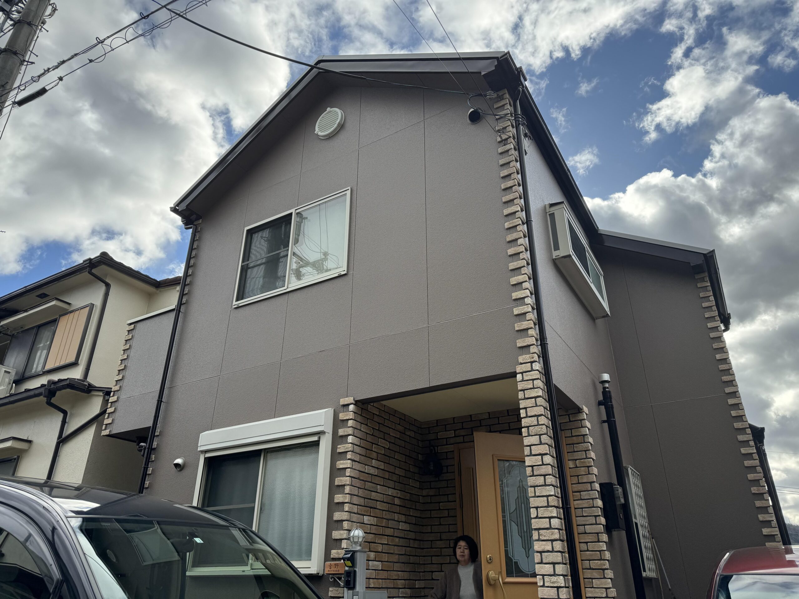 川西市　錦松台　M様邸　外壁屋根塗装工事