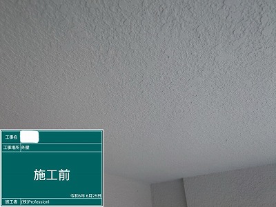 軒天井　施工前